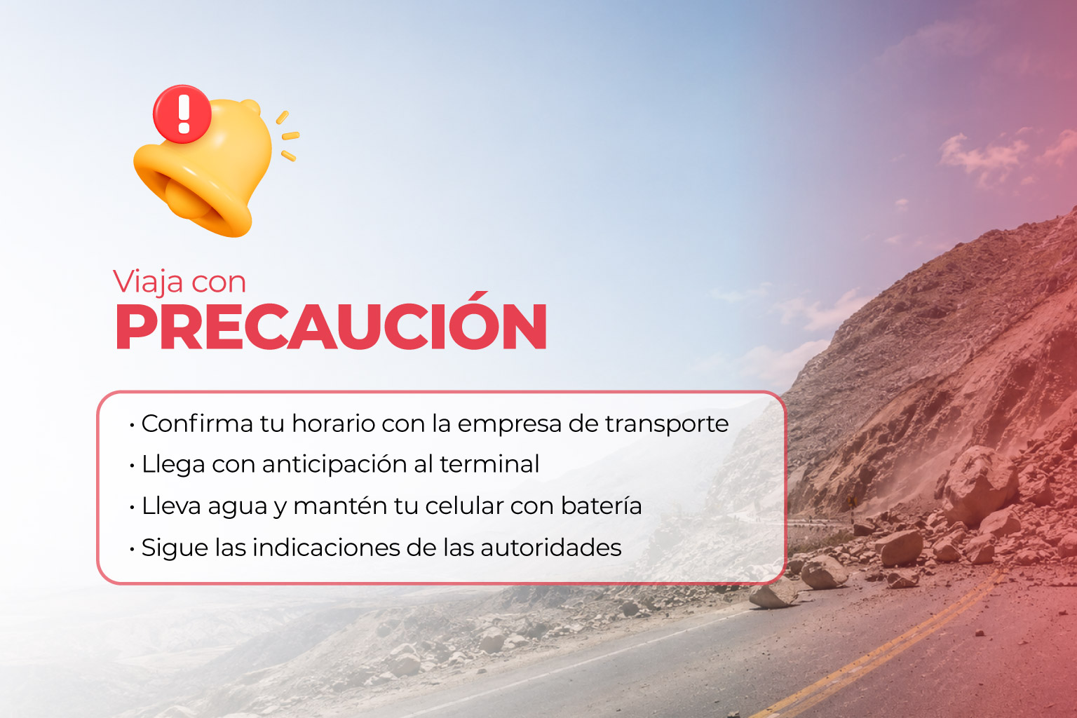 precaucion sur peru