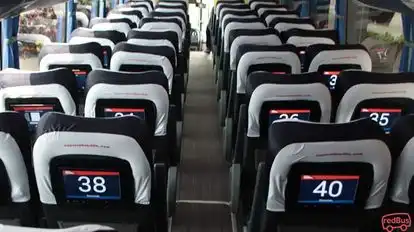 Expreso Brasilia Bus-Seats layout Image