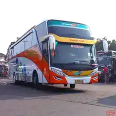 Kramat Djati Bandung Bus-Front Image
