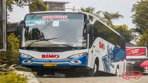 Test-Easybook-HarapanJaya Bus-Front Image