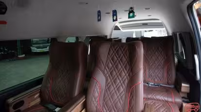 Jackal Holidays Bus-Seats layout Image