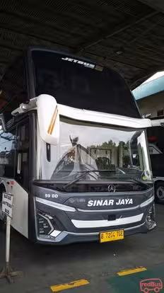 Sinar Jaya Shuttle. Bus-Front Image