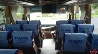 Safari Jaya Mandiri Bus-Seats layout Image