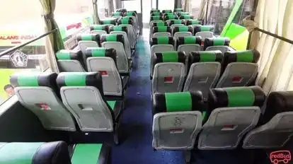 Malang indah Bus-Seats layout Image