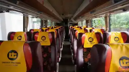 Putera Mulya Bus-Seats layout Image
