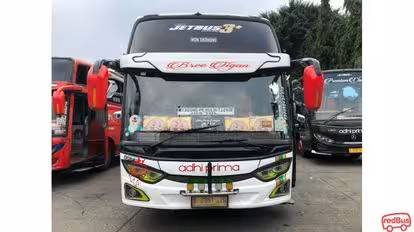 Adhi Prima Bus-Front Image