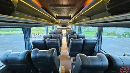 Santoso Bangkit Jaya Bus-Seats layout Image