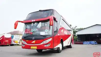 Agra Mas Bus-Front Image