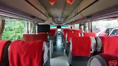 Agra Mas Bus-Seats layout Image