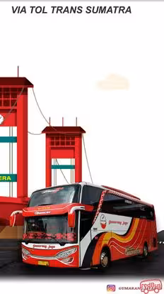 Gumarang Jaya Bus-Front Image