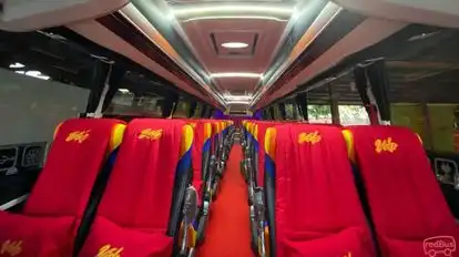 Gumarang Jaya Bus-Seats layout Image