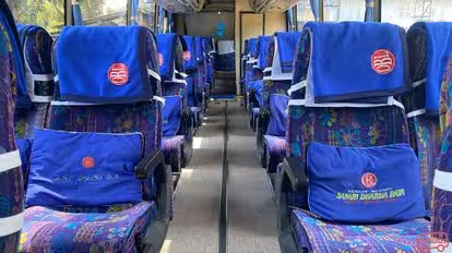 Safari Dharma Raya Bus-Seats layout Image