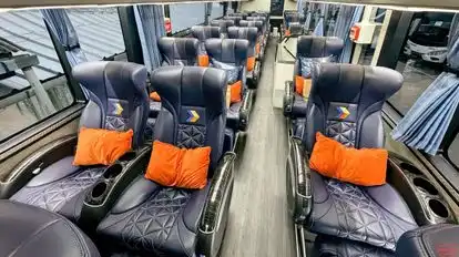 DAMRI Bus-Seats layout Image