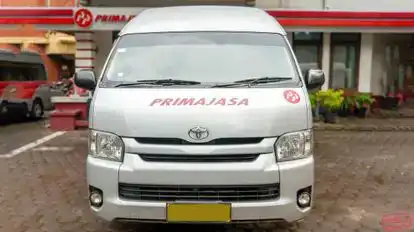 RedWhite Star Primajasa Bus-Front Image