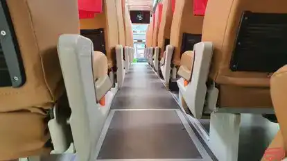 KYM Trans Bus-Seats layout Image