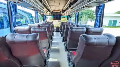 Blue Line Bus-Seats layout Image