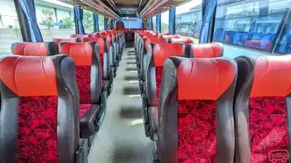 Blue Line Bus-Seats layout Image