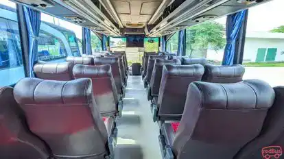 Blue Line Bus-Seats layout Image