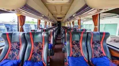 Blue Line Bus-Seats layout Image