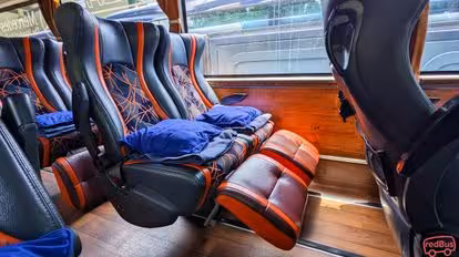 Blue Line Bus-Seats Image