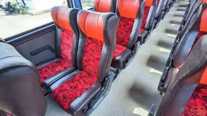 Blue Line Bus-Seats layout Image