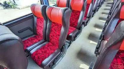 Blue Line Bus-Seats layout Image