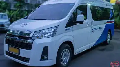 Bina Sarana Shuttle Bus-Front Image