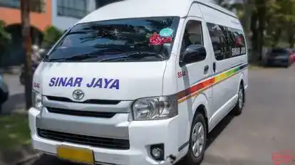 Sinar Jaya Shuttle. Bus-Front Image