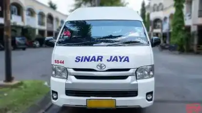 Sinar Jaya Shuttle. Bus-Front Image