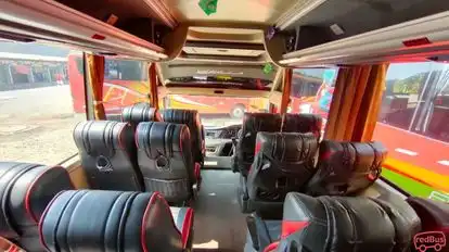Berlian Jaya Bus-Seats layout Image