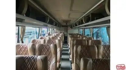 Garuda Mas Bus-Seats layout Image