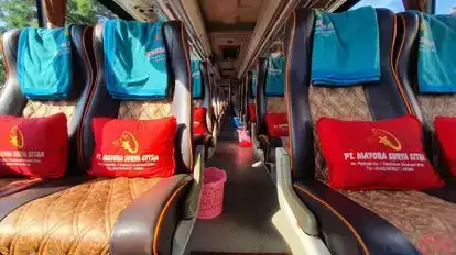 Mayora Trans Bus-Seats layout Image