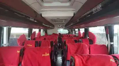 Pangeran Aman Sukses Bus-Seats layout Image