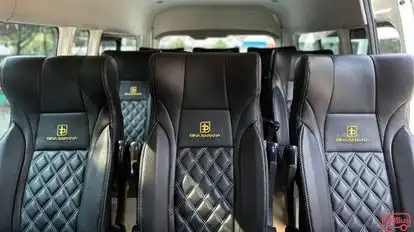 Bina Sarana Shuttle Bus-Seats layout Image