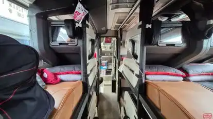 Mahardhika Bus-Seats layout Image