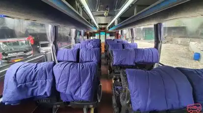 Ranajaya Bus-Seats layout Image