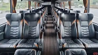 Tiara Mas Bus-Seats layout Image