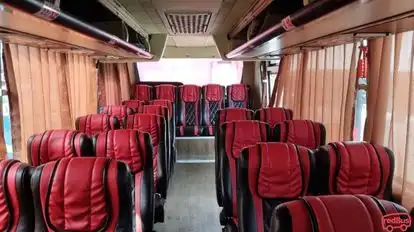 Minanga Express Bus-Seats layout Image