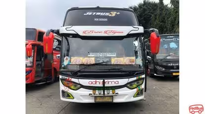 Adhi Prima Bus-Front Image