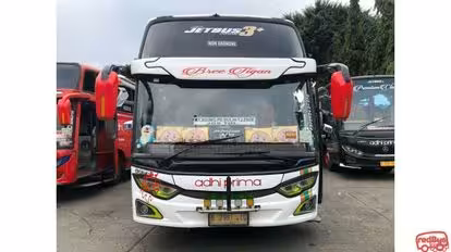 Adhi Prima Bus-Front Image