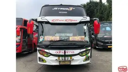 Adhi Prima Bus-Front Image