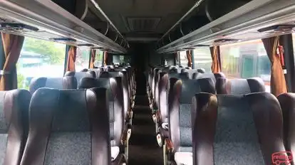 Kramat Djati Bus-Seats layout Image