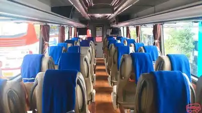 Kramat Djati Bus-Seats layout Image