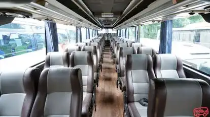 Kalisari Bus-Seats layout Image