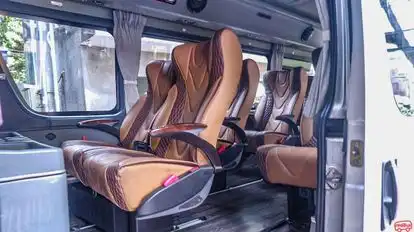 Jackal Holidays Bus-Seats layout Image