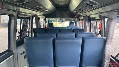 Sumber Alam Shuttle Bus-Seats layout Image