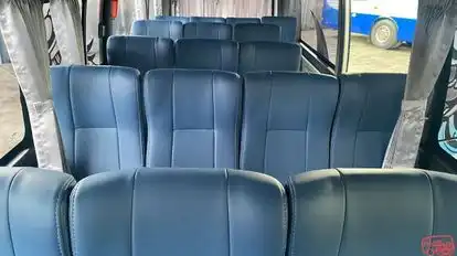 Sumber Alam Shuttle Bus-Seats layout Image