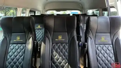 Bina Sarana Shuttle Bus-Seats layout Image