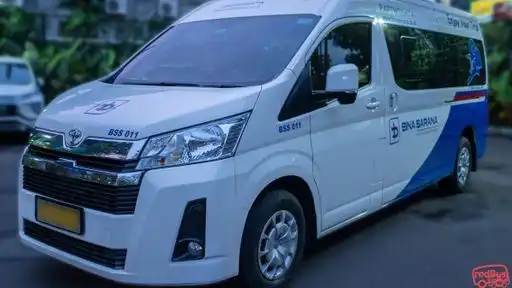 Bina Sarana Shuttle Bus-Front Image