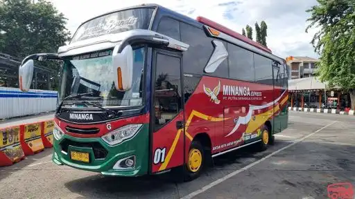 Minanga Express Bus-Front Image